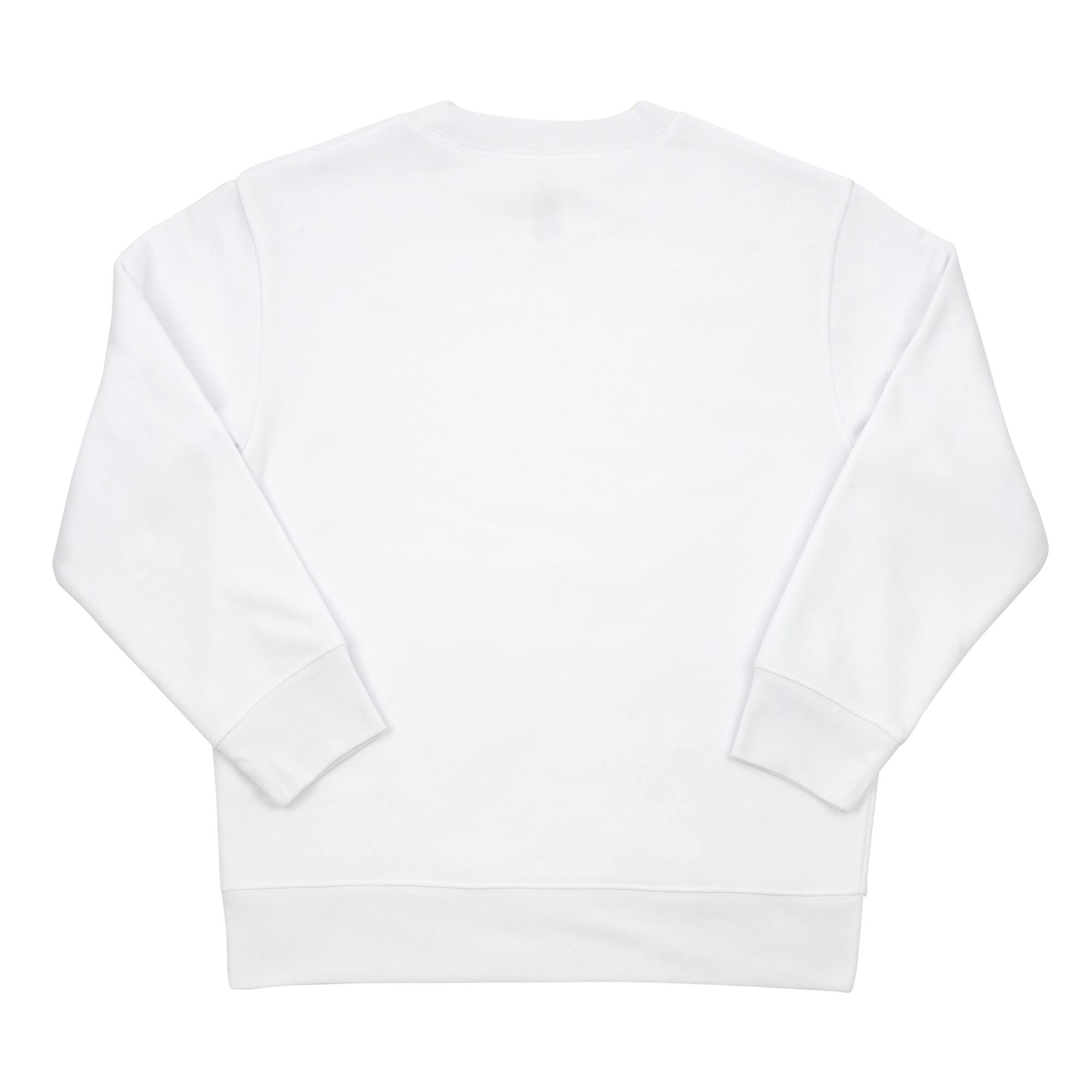 12 Pack: White Crew Neck Youth Sublimation Sweatshirt by Make Market